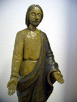 Holzstatue von Jesus Christus von Nazareth